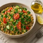 Insalata di cereali misti pronta in anticipo: Come evitarne l’acidità dopo la conservazione in frigo