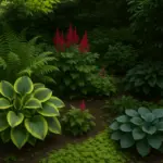 Cosa mettere nello spazio ombreggiato del giardino? Specie che sorprendono per vitalità