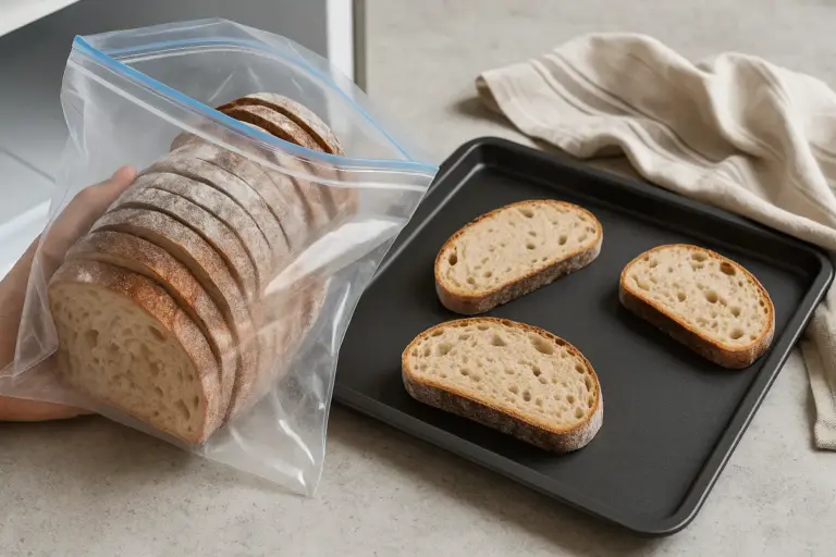 Congelare il pane a casa: Il metodo migliore per ritrovare croccantezza dopo lo scongelamento