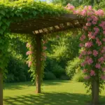 Come scegliere le piante rampicanti per il pergolato? Consigli per ottenere ombra e fioriture splendide