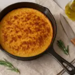 Ricetta facile della farinata di ceci: Ottieni la crosticina dorata senza forni professionali