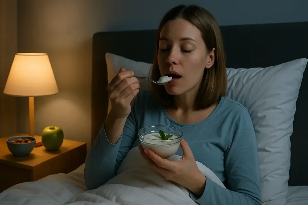 Spuntini notturni salutari: come scegliere quello giusto per non disturbare il sonno