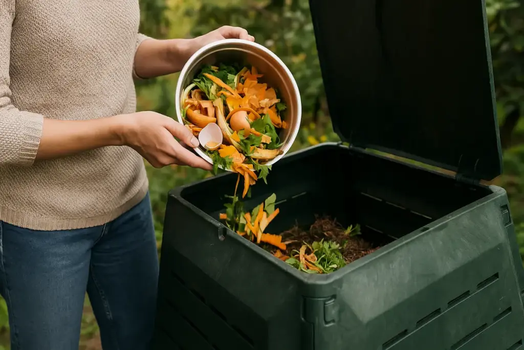 Compostaggio domestico senza cattivi odori: Gli accorgimenti per trasformare gli scarti in oro verde