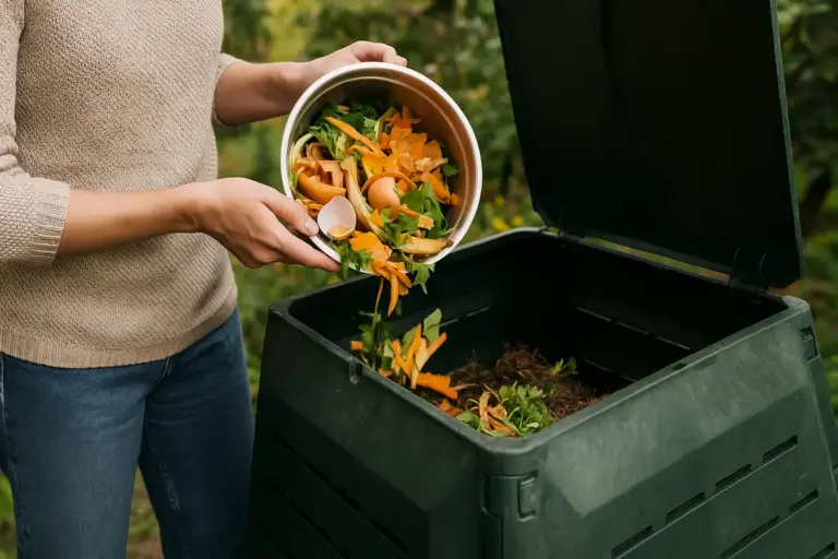 Compostaggio domestico senza cattivi odori: Gli accorgimenti per trasformare gli scarti in oro verde