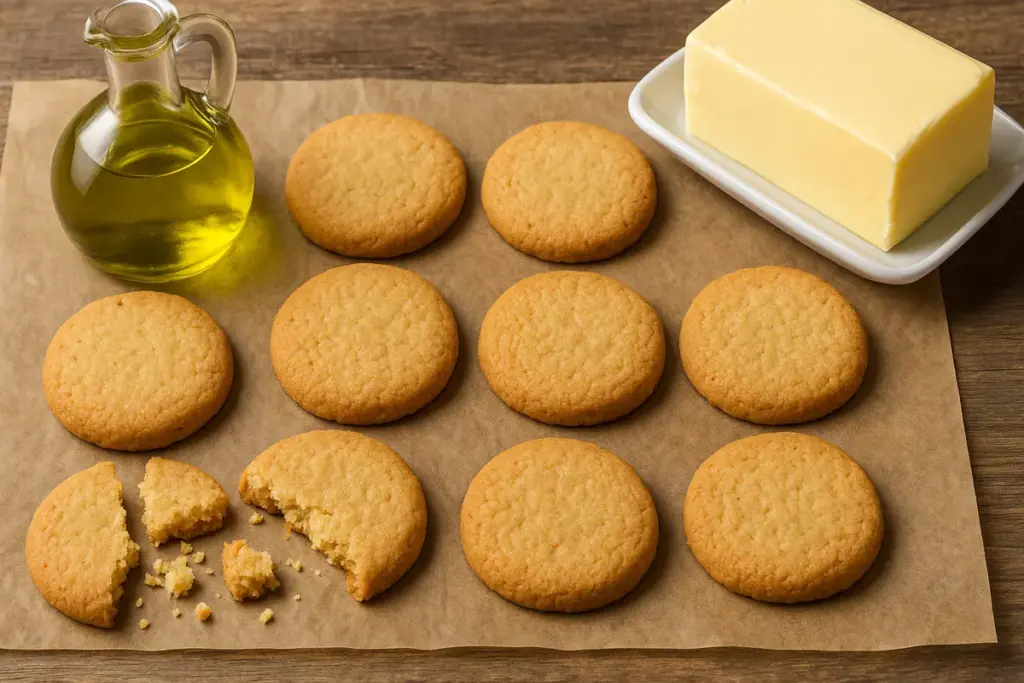 Che differenza c’è tra biscotti con olio e con burro? Scopri come cambia la friabilità