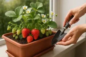 Coltivare fragole sul davanzale: Tutti i trucchi per frutti dolci e abbondanti in poco spazio
