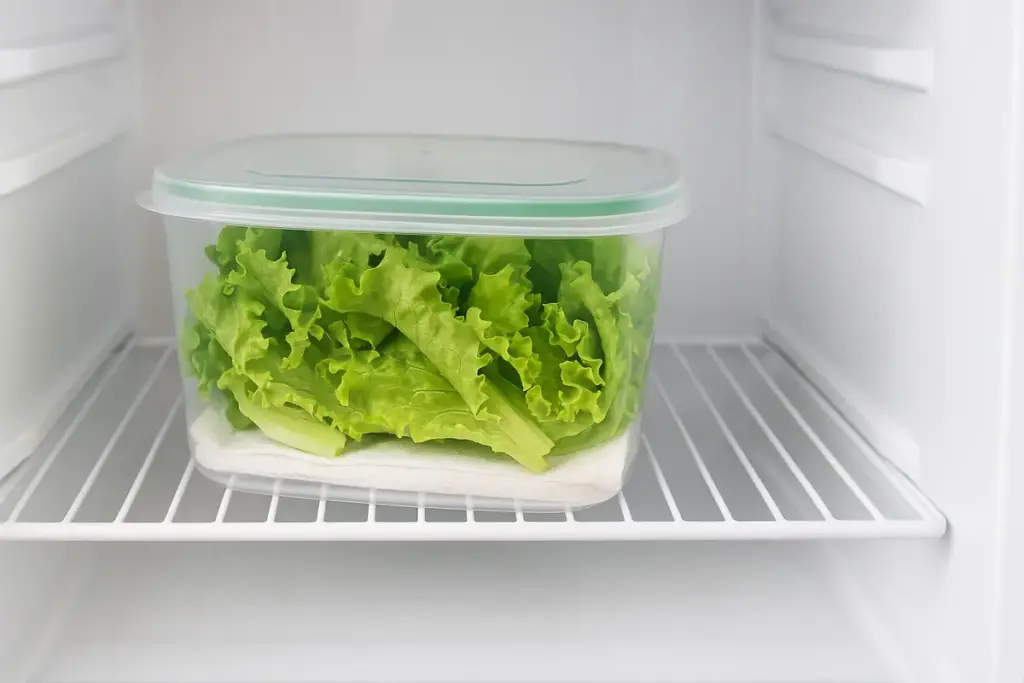 Come evitare che l’insalata diventi molle in frigo? Consigli pratici dal primo giorno