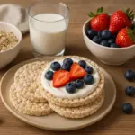 Gallette di avena dolci: La combinazione per una colazione sana e pronta in pochi minuti