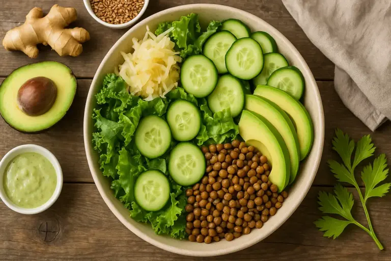 Insalata perfetta per la digestione: gli ingredienti che potenziano l’intestino