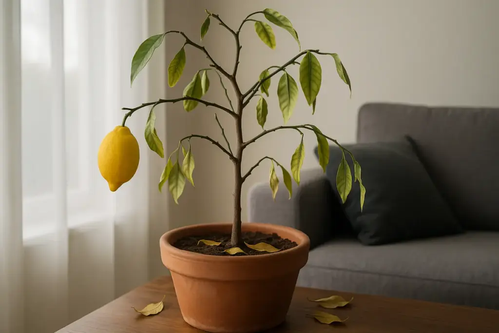 Perché il limone in vaso perde le foglie? I segnali di sofferenza e come intervenire subito