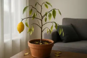 Perché il limone in vaso perde le foglie? I segnali di sofferenza e come intervenire subito