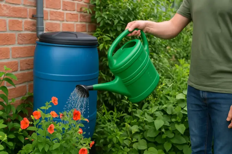 Irrigare con acqua piovana: I benefici per le piante e come raccoglierla facilmente anche in città