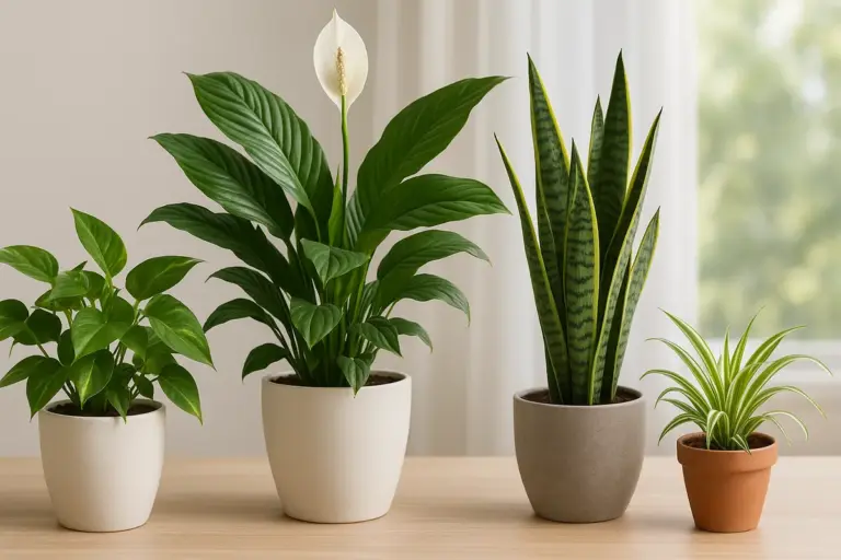 Piante d’appartamento che purificano l’aria: Scegli quelle davvero efficaci secondo gli studi