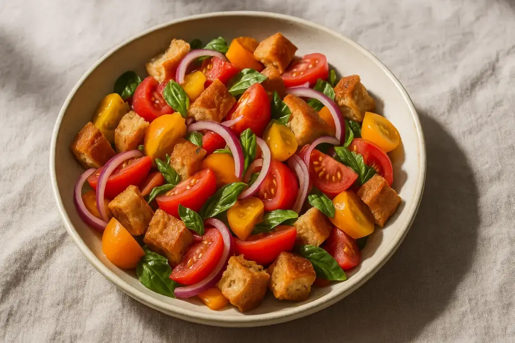 Panzanella, la regina del weekend: la versione che non diventa mai molliccia