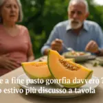 Melone a fine pasto gonfia davvero? Il mito estivo più discusso a tavola