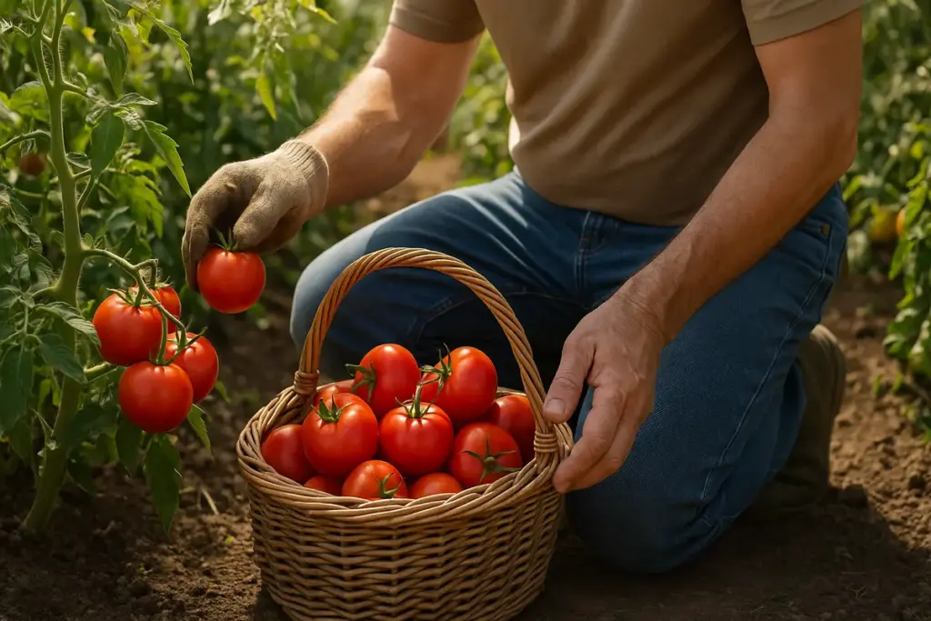 Raccogliere i pomodori la domenica mattina: perché l’orario cambia il sapore