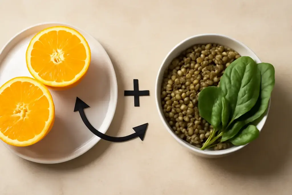 Vitamina C e ferro vegetale: l’abbinamento che moltiplica l’assorbimento