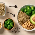 Piatto unico vegetariano proteico: come costruirlo senza pesare ogni ingrediente