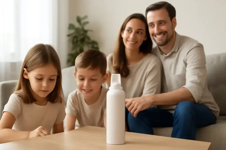 Spray per ambienti e bambini: i rischi che pochi considerano in casa