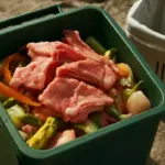 Scarti di carne nell’umido: quello che rischia di compromettere il compost