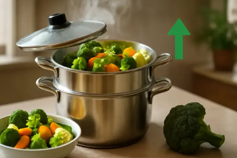 Cottura al vapore delle verdure: perché preserva più nutrienti di altri metodi