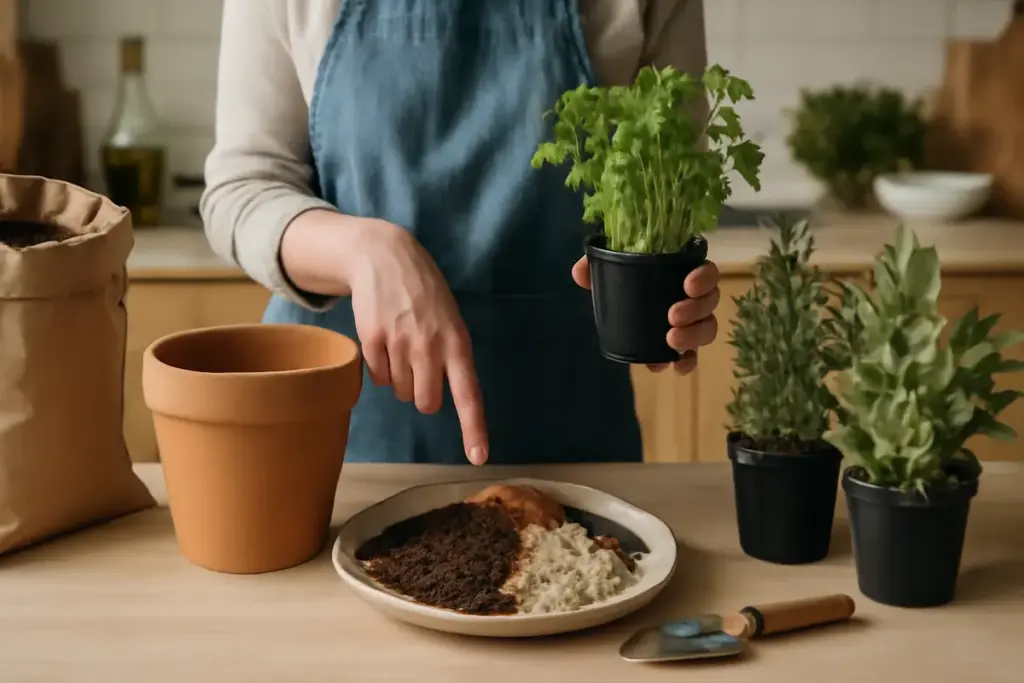 Come scegliere il substrato per le erbe aromatiche in cucina: il mix ideale