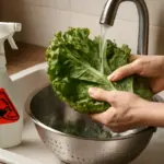 Verdure a foglia e pesticidi superficiali: come rimuoverli con il risciacquo giusto