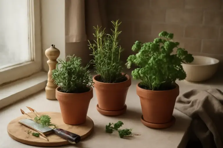 Erbe aromatiche in cucina d’inverno: le specie che crescono senza luce diretta