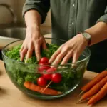Immergere le verdure in acqua fredda: quanto tempo serve per pulirle bene