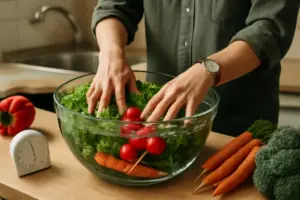 Immergere le verdure in acqua fredda: quanto tempo serve per pulirle bene