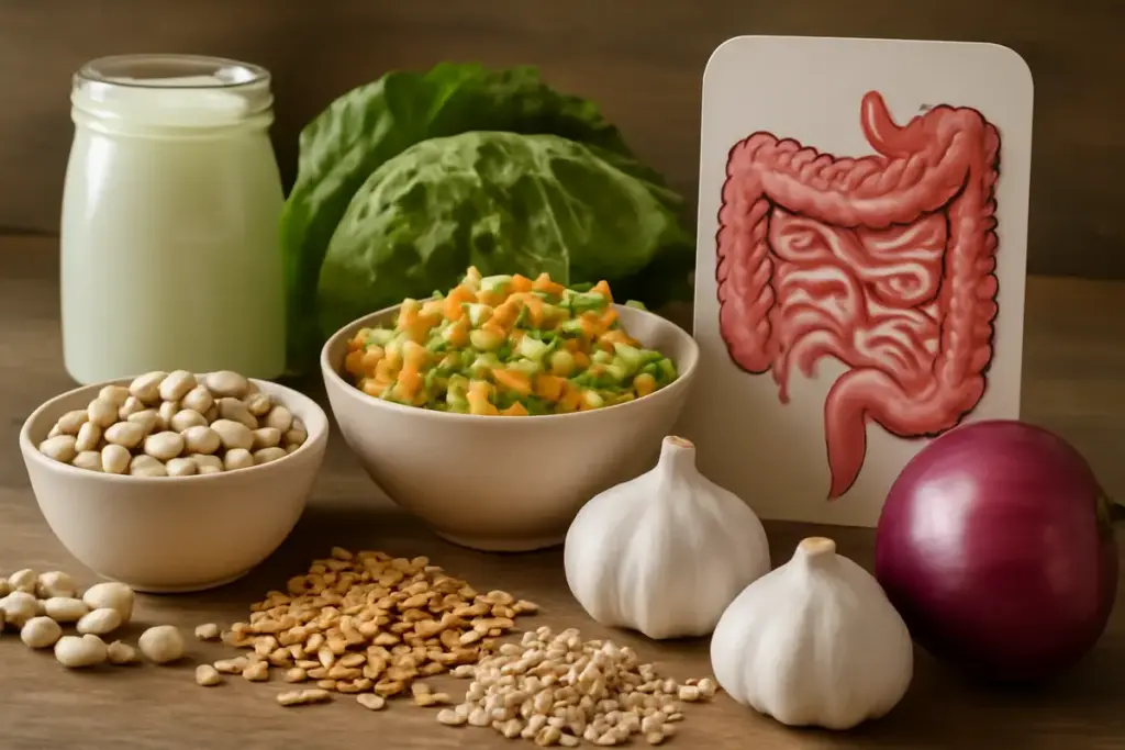 Prebiotici naturali negli alimenti: dove trovarli e perché l’intestino ne ha bisogno