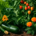 Zucchine in orto con quali piante? l’abbinamento che potenzia il raccolto