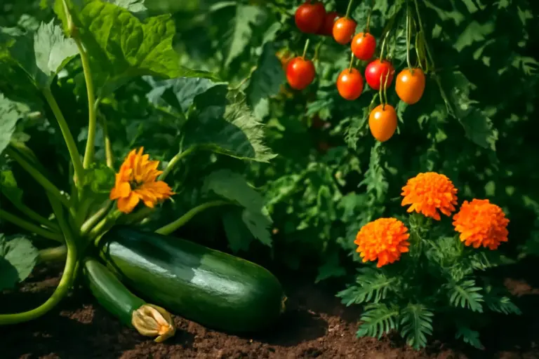 Zucchine in orto con quali piante? l’abbinamento che potenzia il raccolto