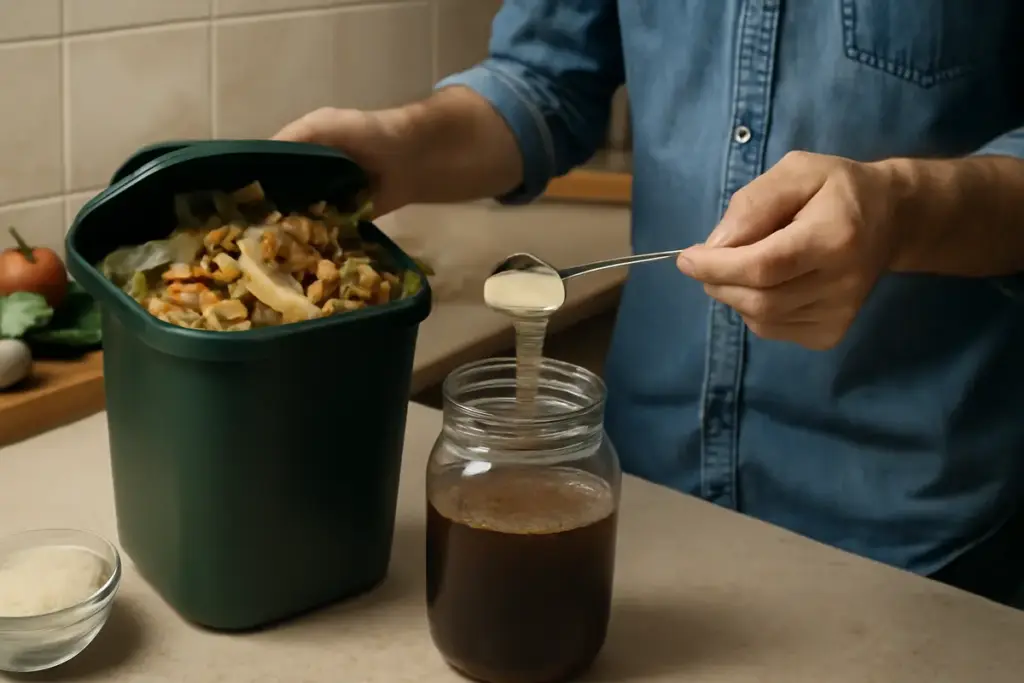 Attivatore di compost fai-da-te: l’ingrediente in cucina che accelera la maturazione