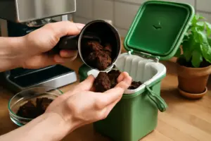 Fondi di caffè nella raccolta umida: come usarli senza sprecarli