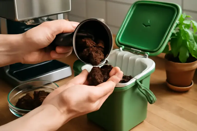 Fondi di caffè nella raccolta umida: come usarli senza sprecarli