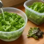 Lavare l’insalata in anticipo: l’accortezza che evita muffe e foglie molli