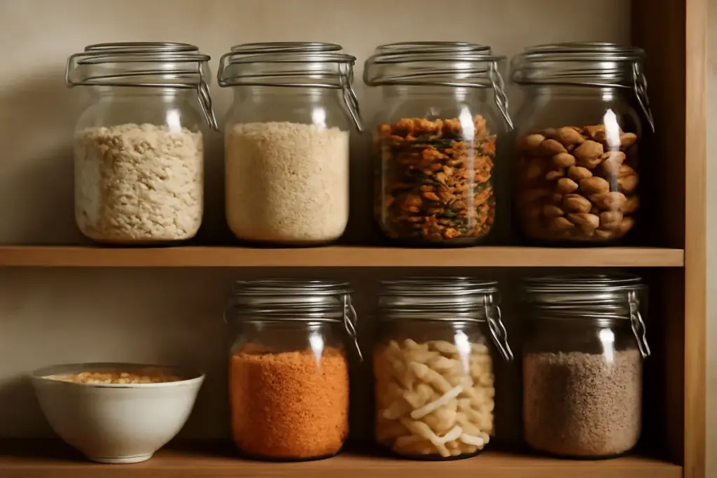 Alimenti sfusi in dispensa: i contenitori che mantengono intatte le qualità