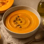 Zuppa di zucca cremosa senza latticini: il bilanciamento che evita l’amaro