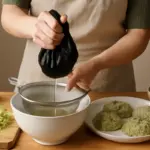 Verdure ad alto contenuto d’acqua nelle polpette: come eliminarla prima di formare