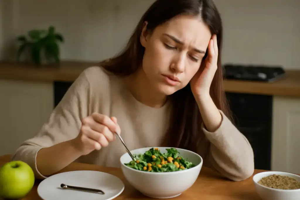 Carenza di ferro nelle diete vegane: i segnali sottili da non ignorare