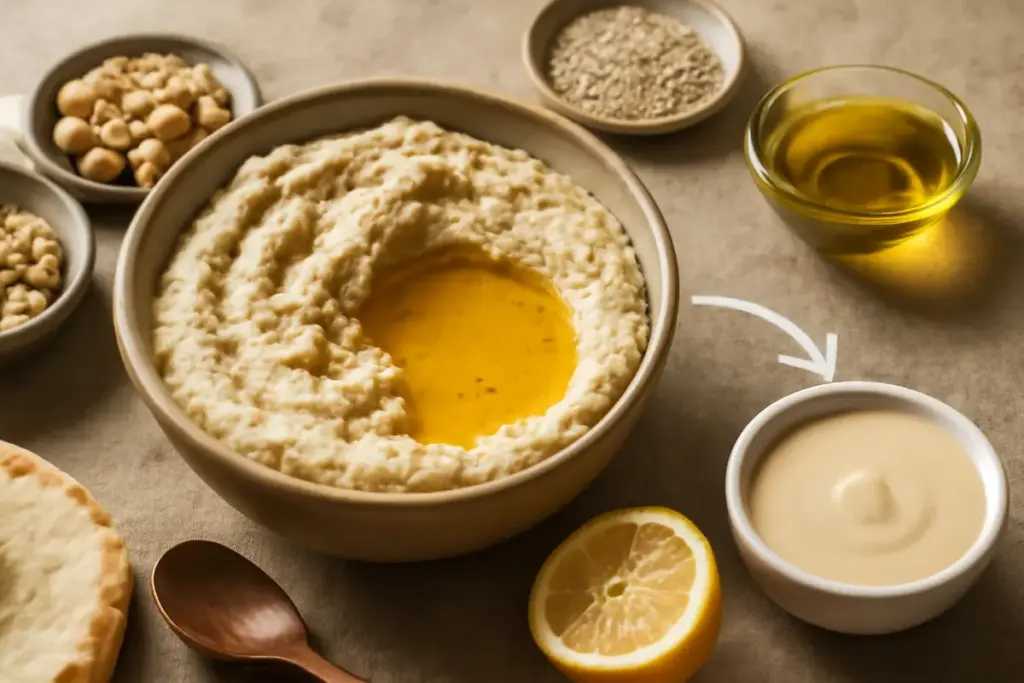 Hummus fatto in casa che si separa: l’ingrediente mancante che lo stabilizza